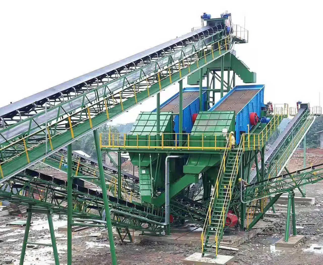 circular vibrating screen